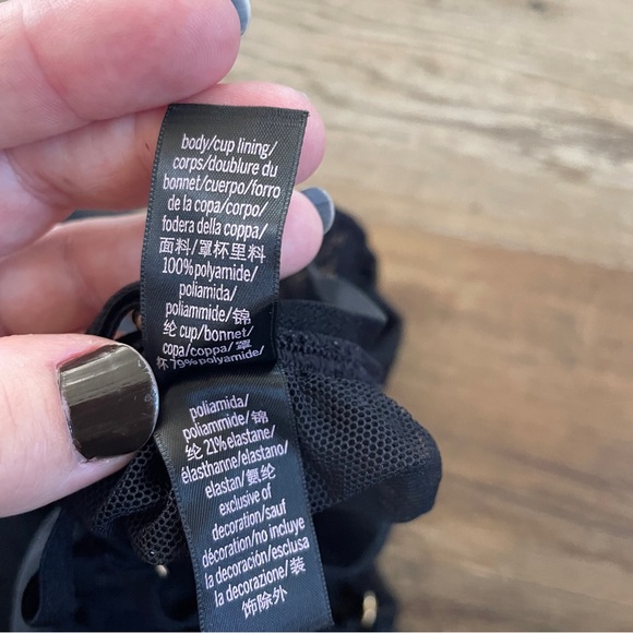 Victorias Secret black lace lingerie nightie Small - Picture 5 of 5